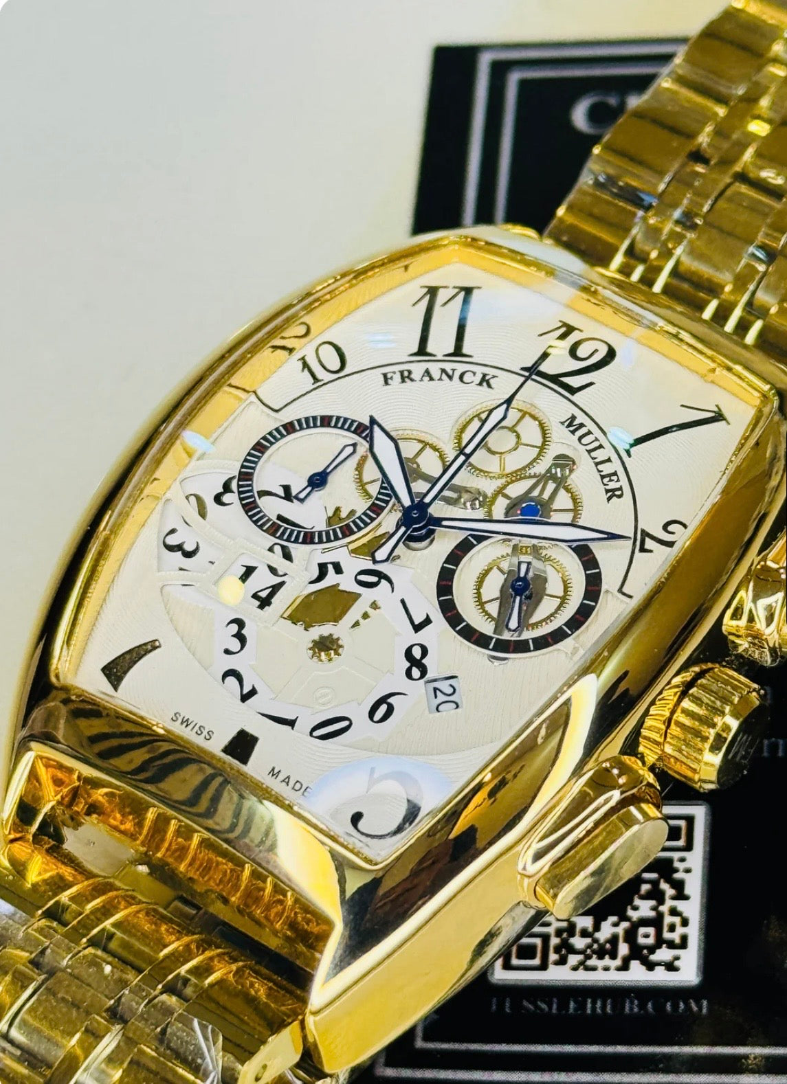 Frank Muller 8083 CC GD FO Chronograph' (Master AAA. Copy)