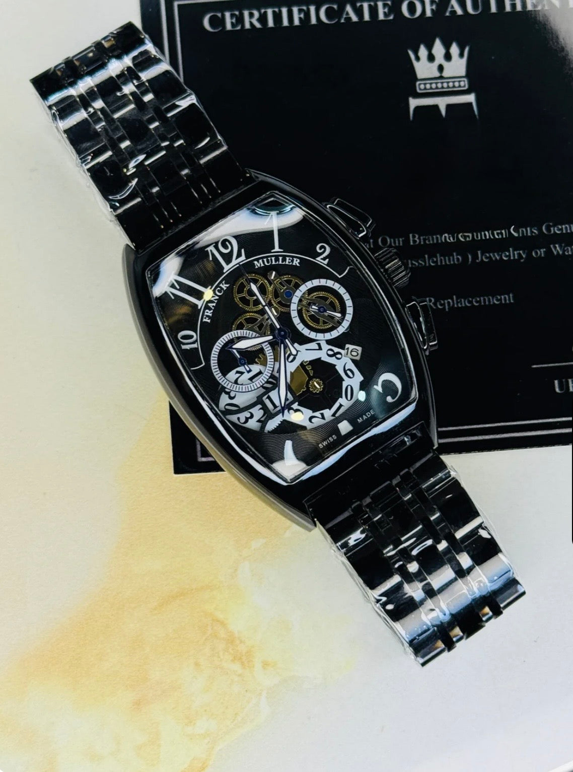 Frank Muller 8083 CC GD FO Chronograph' (Master AAA. Copy)