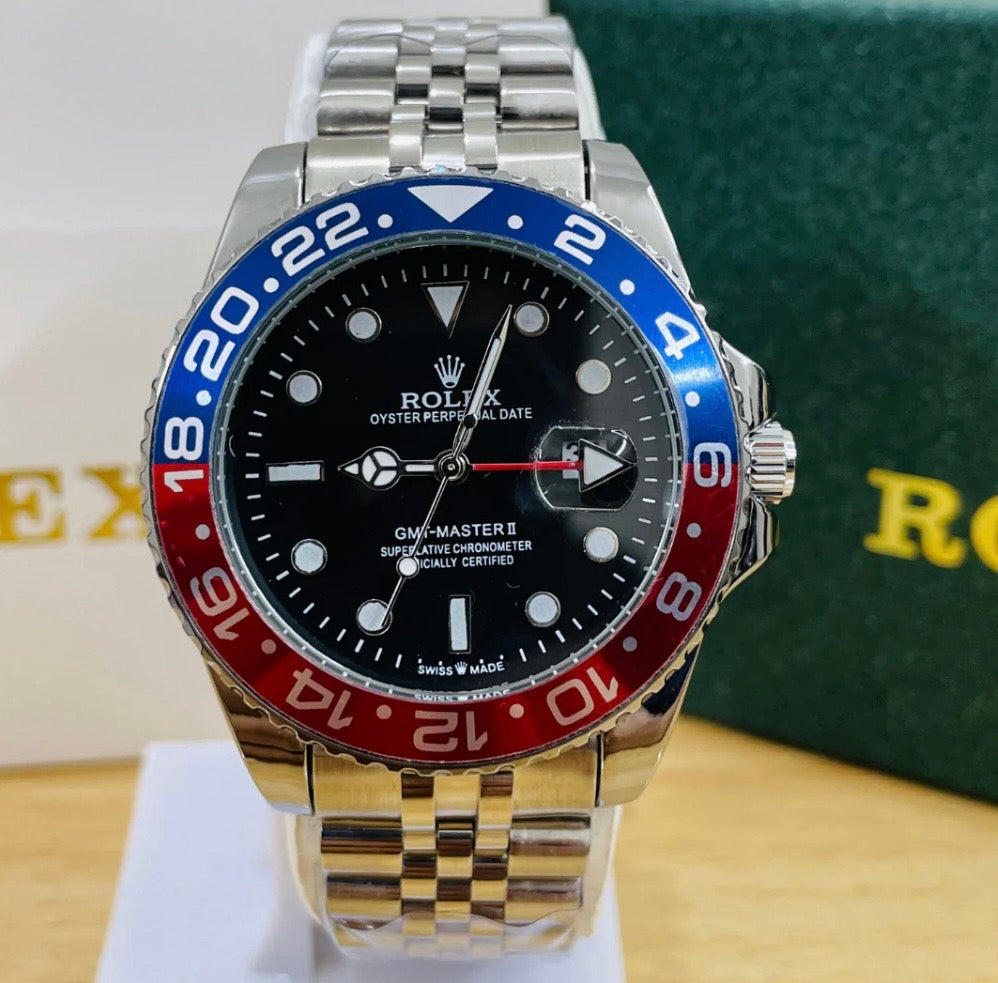 Rolex GMT Master II- 40mm - Stainless Steel Jubilee
