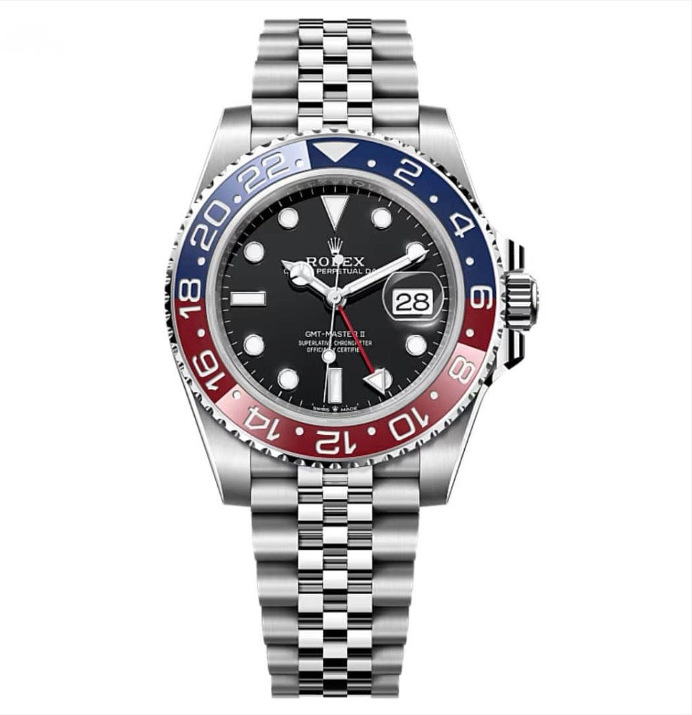 Rolex GMT Master II- 40mm - Stainless Steel Jubilee