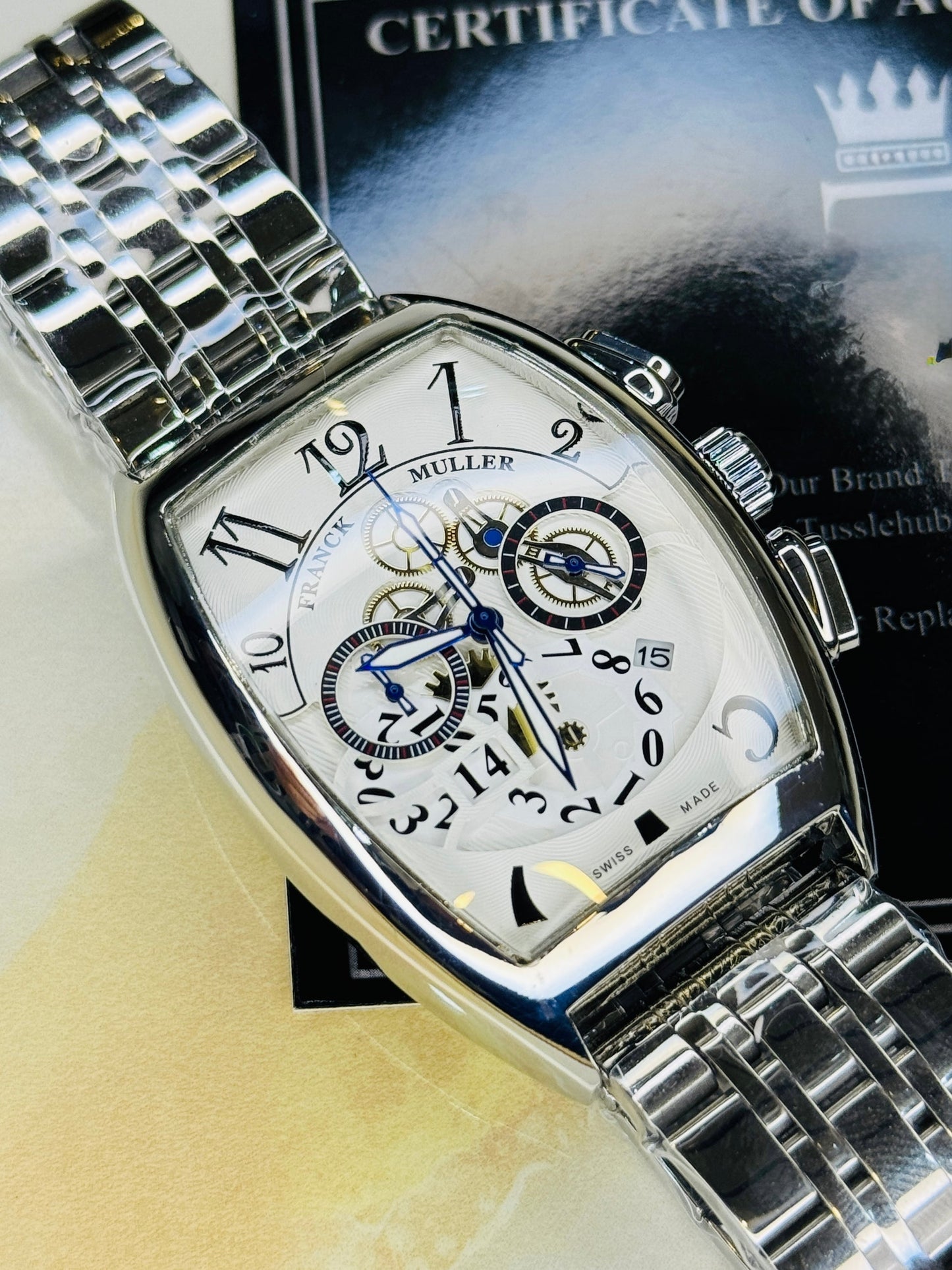 Frank Muller 8083 CC GD FO Chronograph' (Master AAA. Copy)