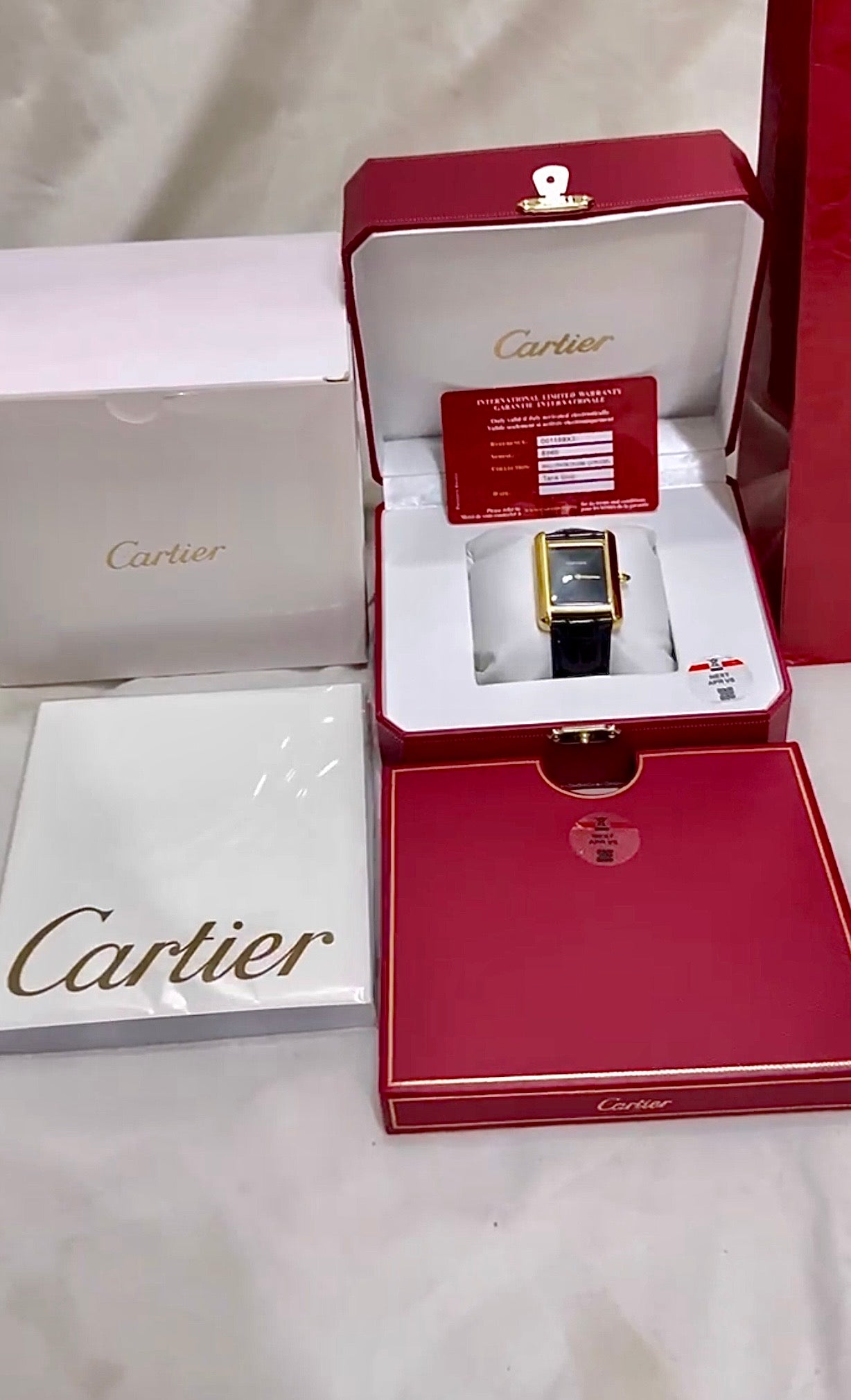 Cartier Tank Solo (Black) Clone'