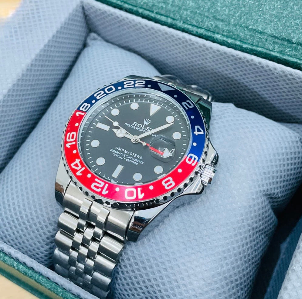 Rolex GMT Master II- 40mm - Stainless Steel Jubilee