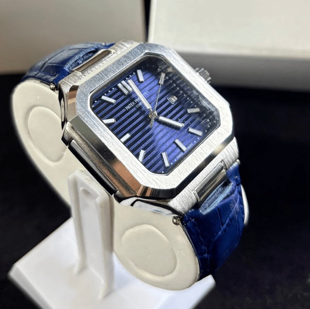 Patek philippe Cubitus - Smooth Movement - Leather Strap