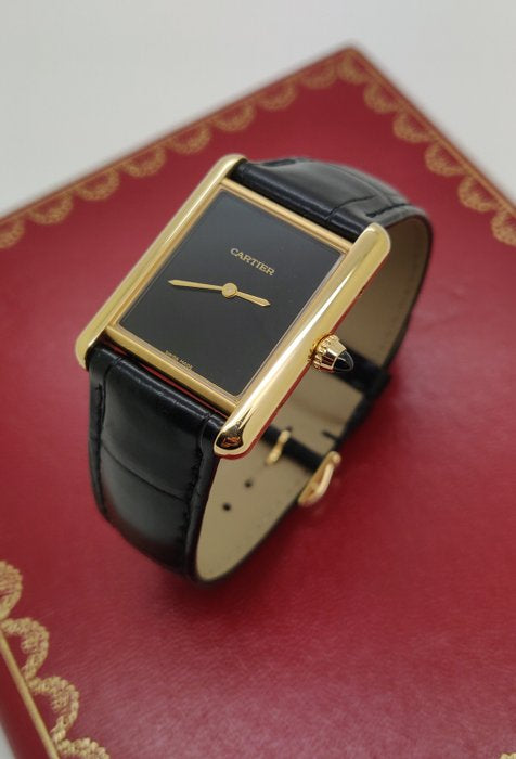 Cartier Tank Solo (Black) Clone'
