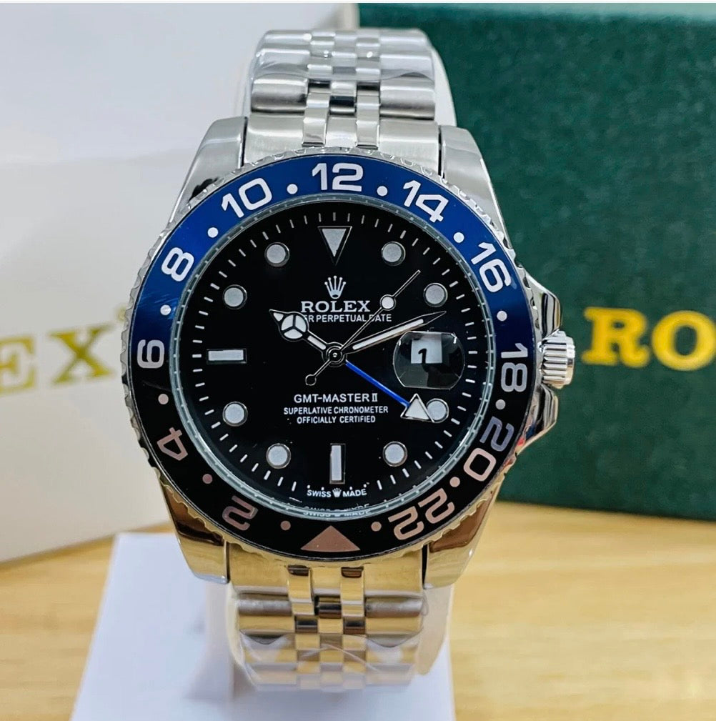 Rolex GMT Master II- 40mm - Stainless Steel Jubilee