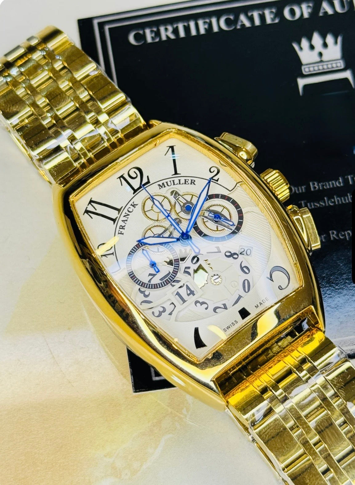 Frank Muller 8083 CC GD FO Chronograph' (Master AAA. Copy)