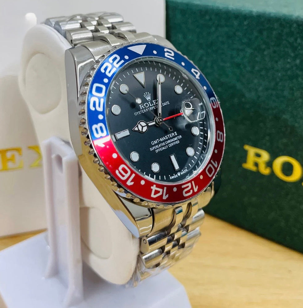Rolex GMT Master II- 40mm - Stainless Steel Jubilee