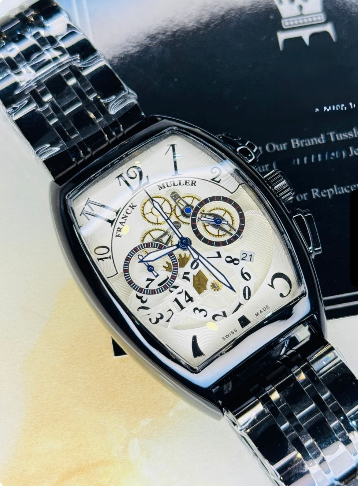 Frank Muller 8083 CC GD FO Chronograph' (Master AAA. Copy)