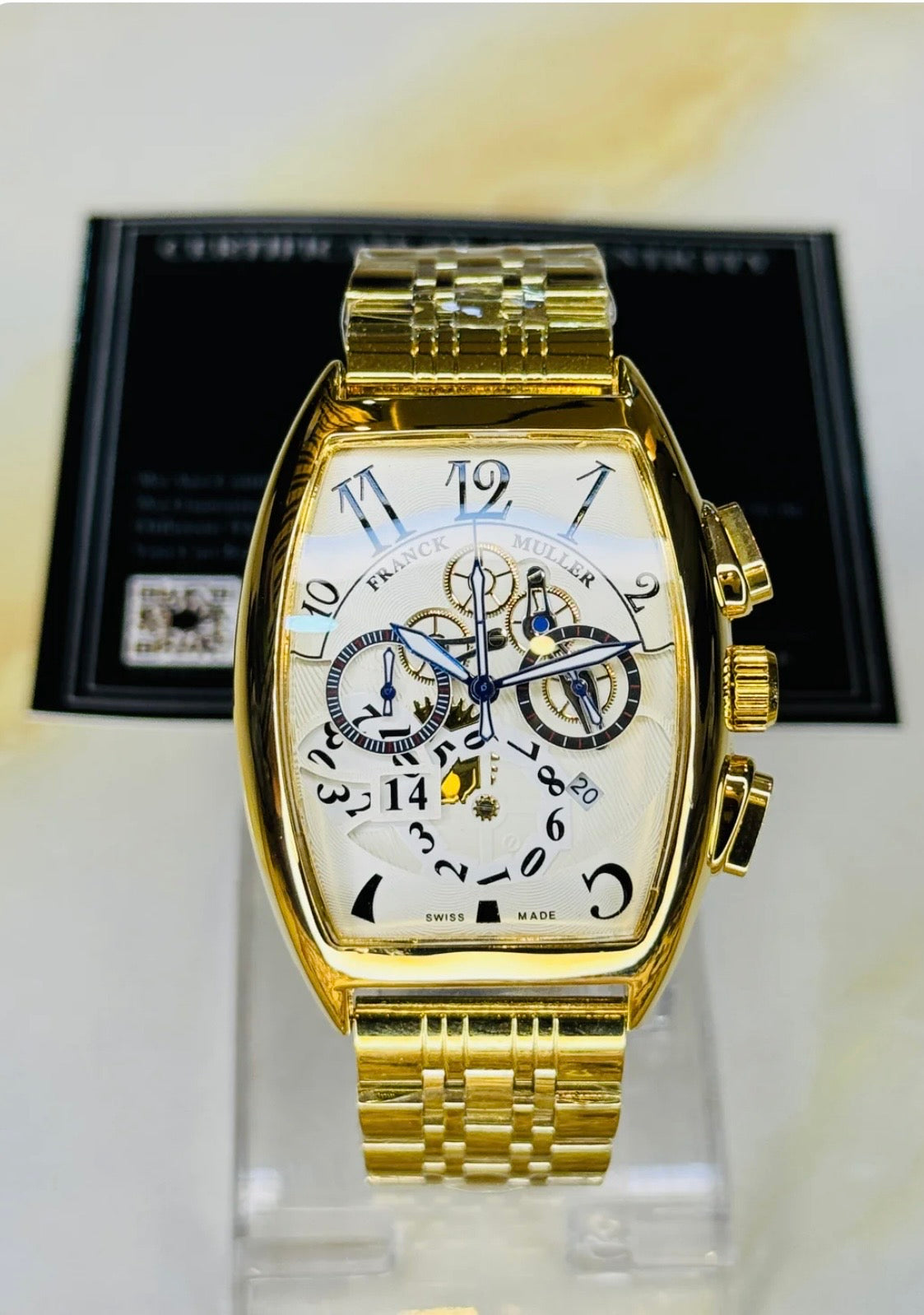 Frank Muller 8083 CC GD FO Chronograph' (Master AAA. Copy)