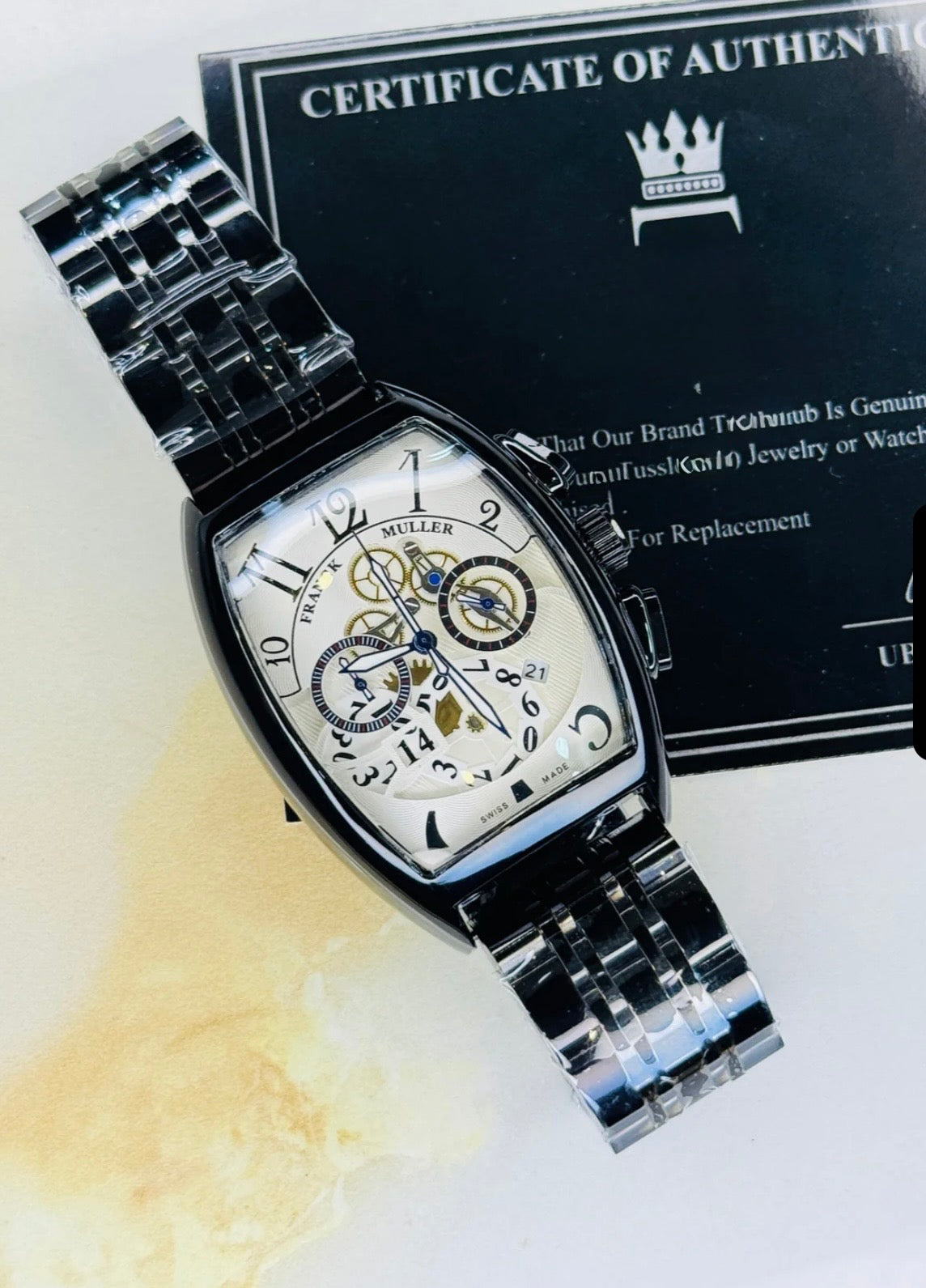 Frank Muller 8083 CC GD FO Chronograph' (Master AAA. Copy)