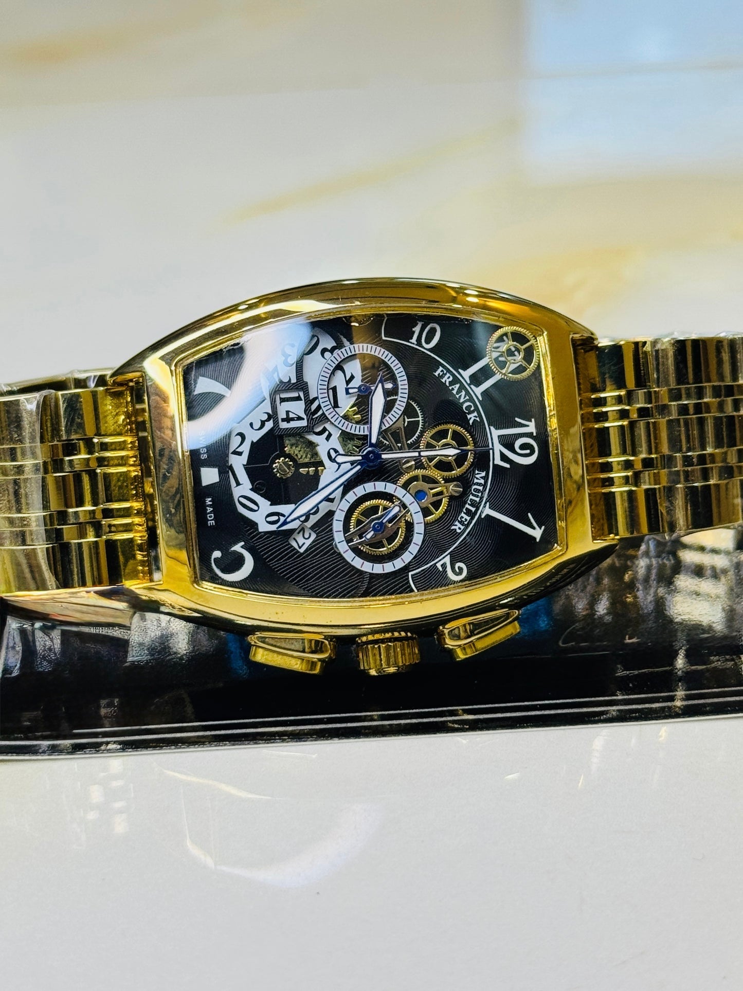 Frank Muller 8083 CC GD FO Chronograph' (Gold) Master AAA. Copy
