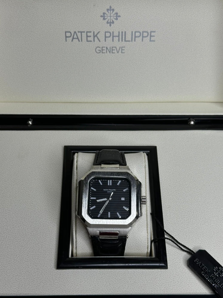 Patek philippe Cubitus - Smooth Movement - Leather Strap