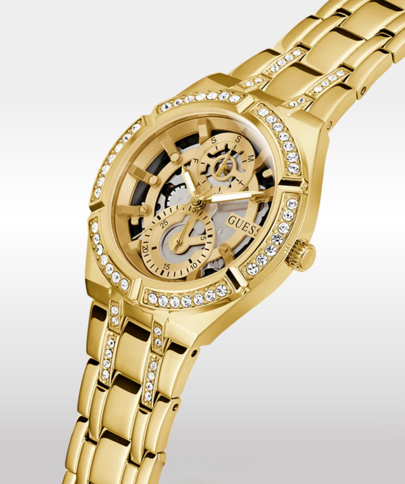 GUESS Ladies Gold Tone GW0604L2